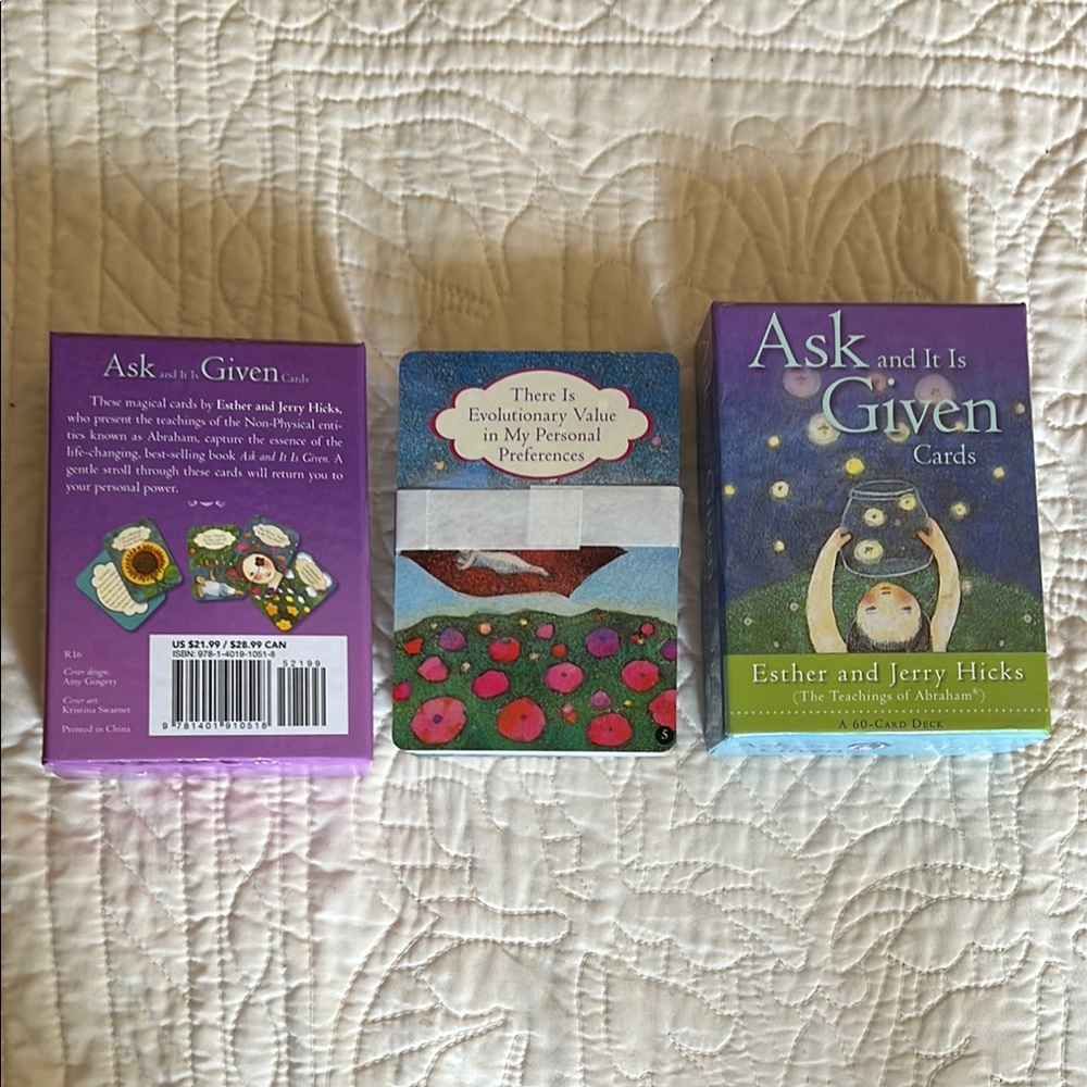 Purple and Blue Book Collection with Decorative Covers